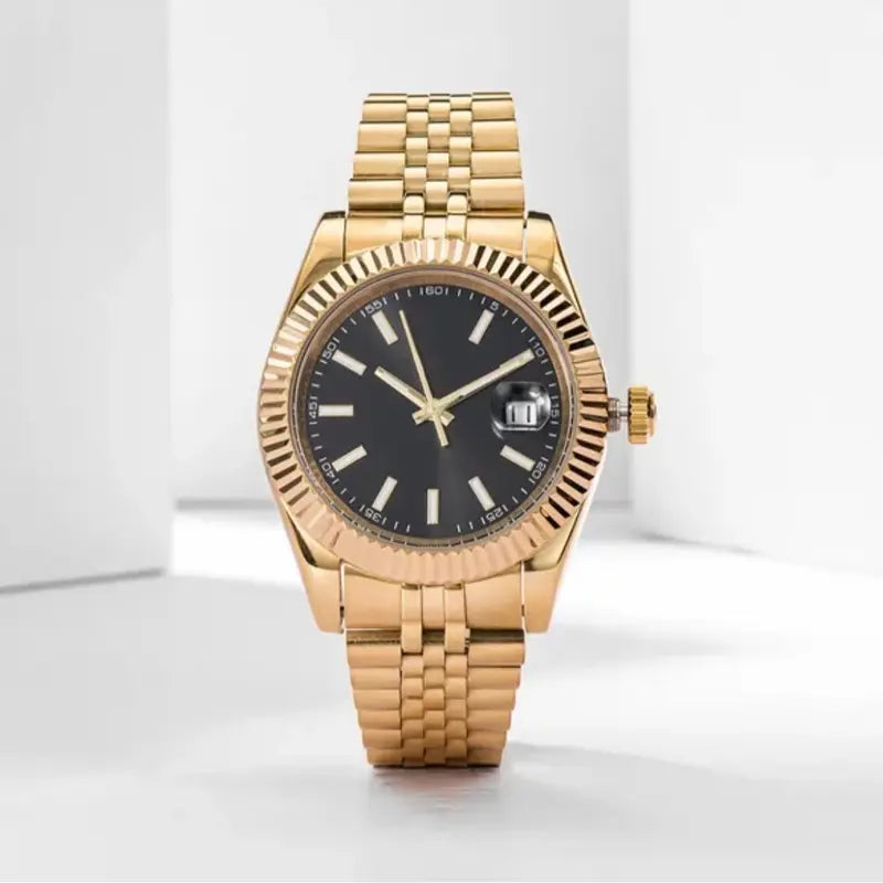 gold black