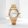 gold white