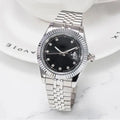 silver black diamond