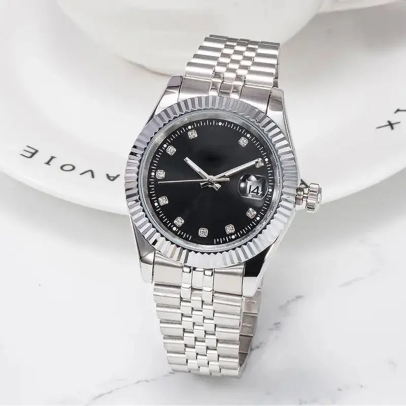 silver black diamond