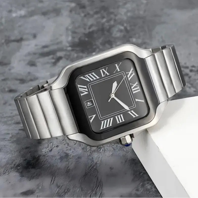 silver black