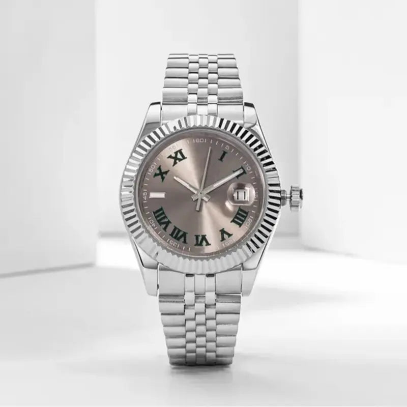 silver brown roman